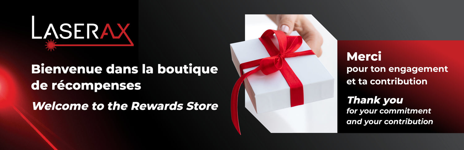 Laserax Rewards Store (US) | Boutique de récompenses (US)